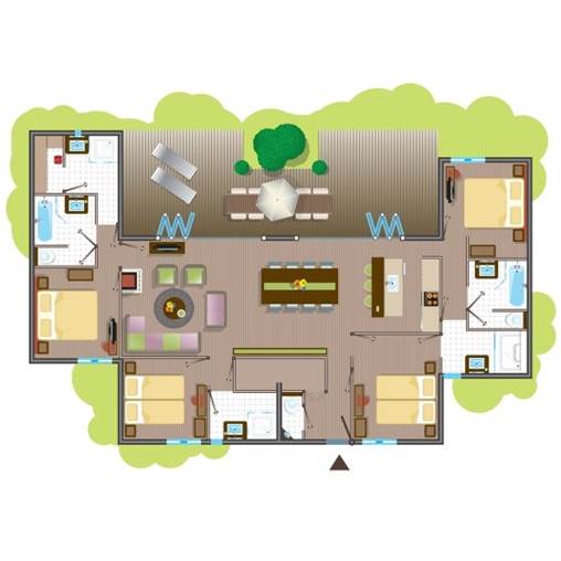 VIP cottage TF954 at Les Trois Forêts